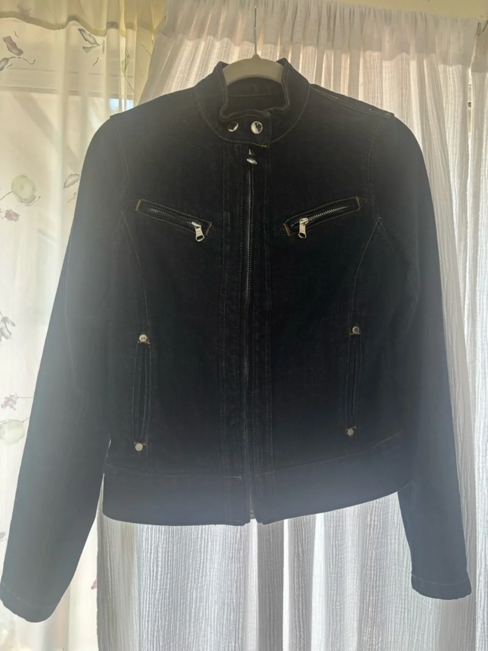 Ralph Lauren Dark Indigo Denim Zip Jacket - Picture 4 of 5